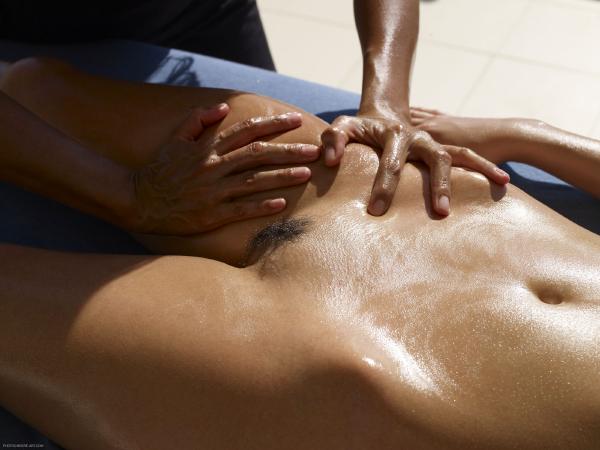 Muriel Outdoor massage part2 #7